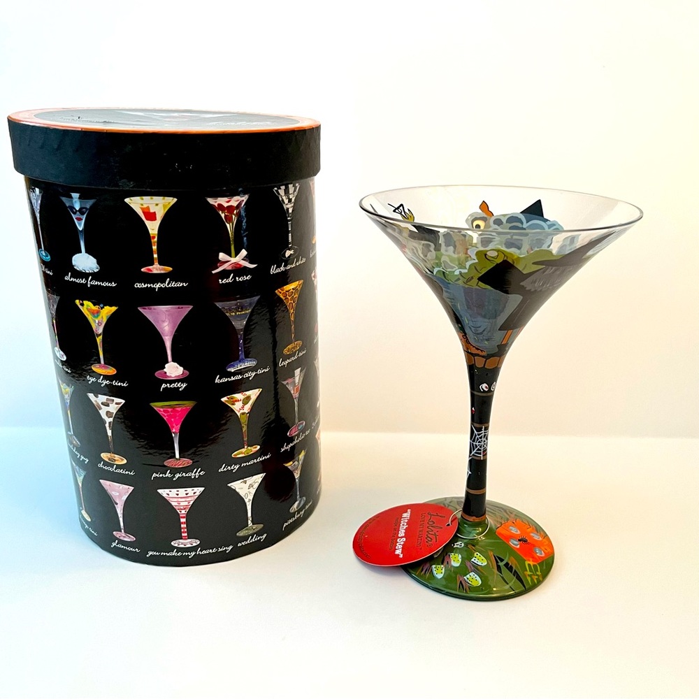 Lolita “Witches Stew” 7 oz Martini Glass 🍸